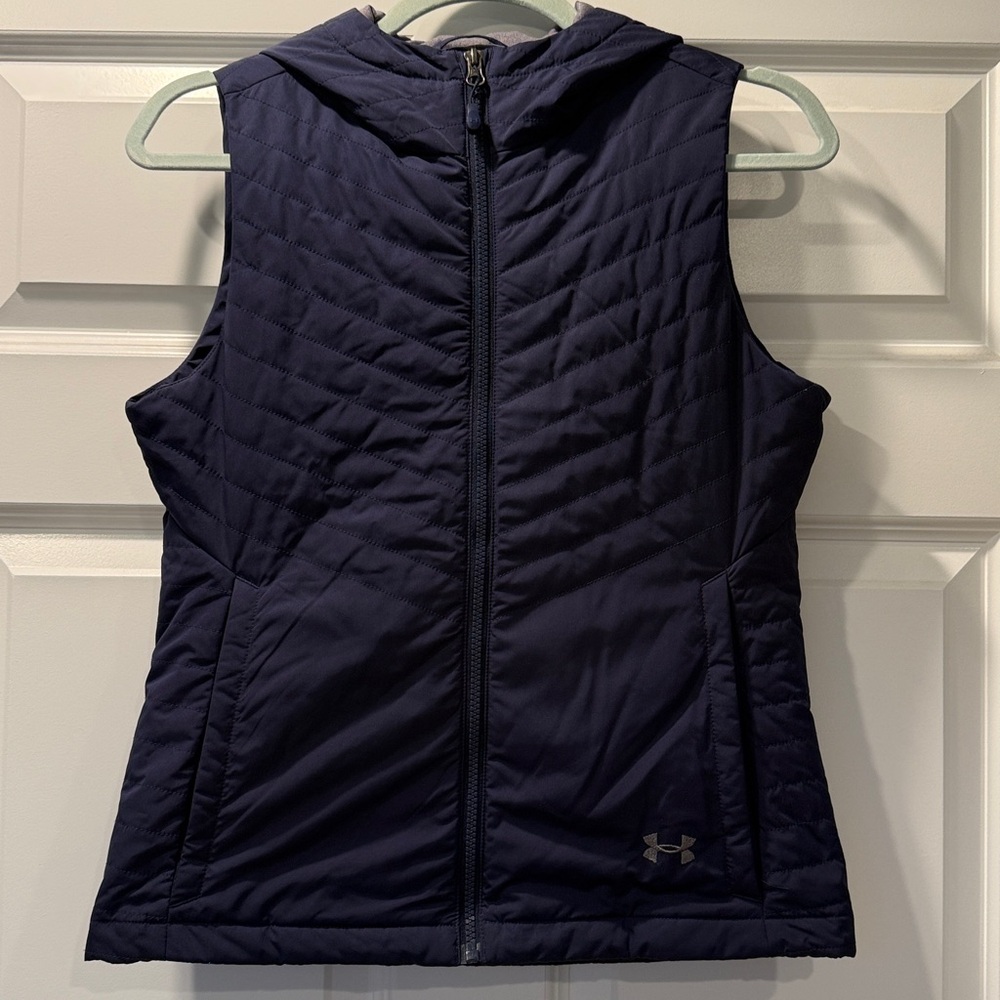 Under Armour Dark Blue Quilted Vest